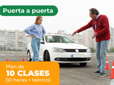 APRENDÉ A MANEJAR – Puerta a Puerta – Clase de 10h