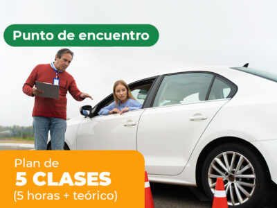 APRENDÉ A MANEJAR – Punto de encuentro – Clase de 5h